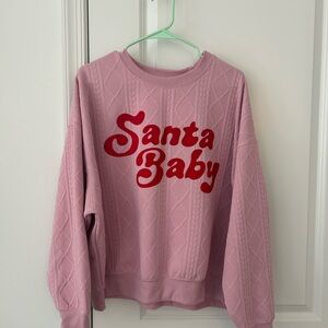 Santa Baby Sweater